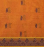 Orange Kovai Cotton Saree with Buttas