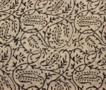 Golden Yellow Bagru Mulmul Cotton Saree