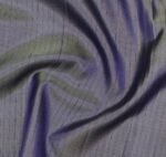 Navy Blue Soft Silk Saree Maple Leaf Zari