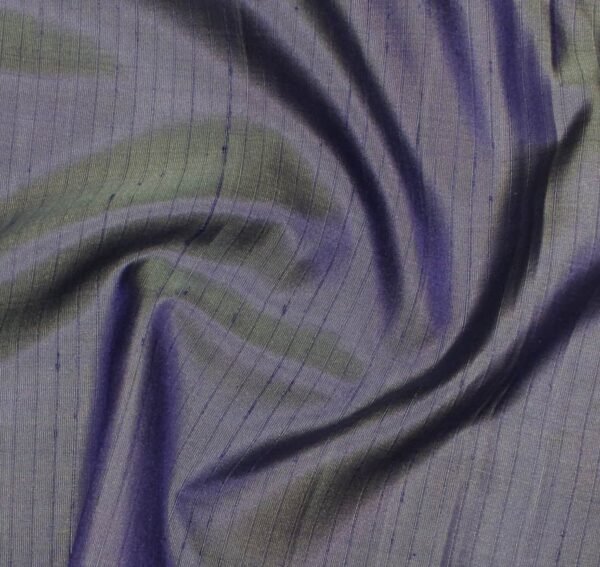 Navy Blue Soft Silk Saree Maple Leaf Zari
