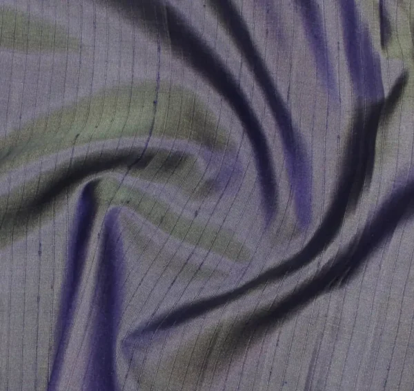 Navy Blue Soft Silk Saree Maple Leaf Zari