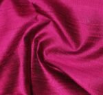 Pink Jute Silk Saree Zari Checks