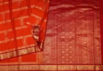 Fanta Orange Pavithram Soft Silk Saree
