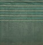 Teal Green Kovai Cotton Saree In Thilagam Motif