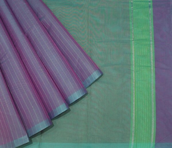 Dual Purple Kovai Cotton Saree
