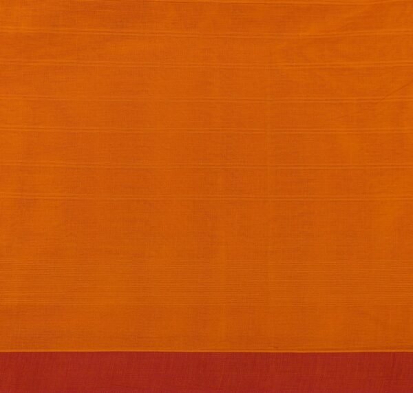 Warm Orange Kovai Cotton Saree