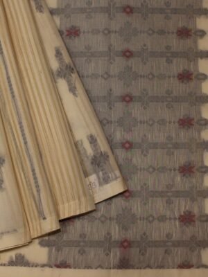 Off White Kovai Cotton Saree
