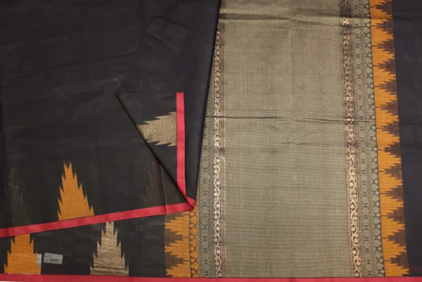 Navy Blue Kovai Cotton Saree