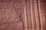 Pure Pastel Brown Chanderi Cotton Saree