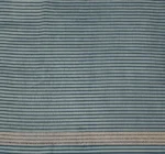Pure Teal Blue Chanderi Cotton Saree