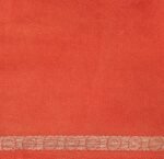 Pure Vermilion Chanderi Cotton Saree