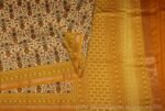 Pure Ivory Chanderi Cotton Saree