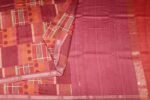 Pure Pink Chanderi Cotton Saree