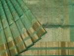 Handloom Sea Green Soft Silk Saree