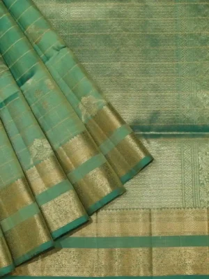 Handloom Sea Green Soft Silk Saree
