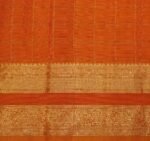 Dark Red Handloom Soft Silk Saree