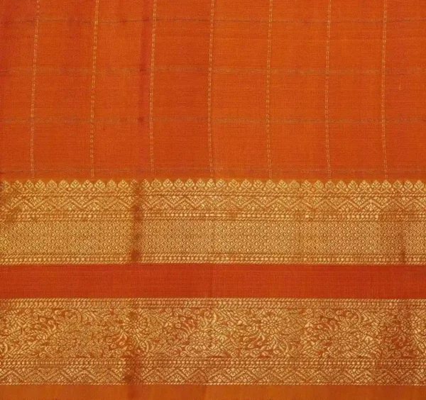 Dark Red Handloom Soft Silk Saree
