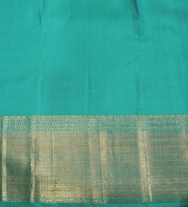 Kanchivaram Silk Saree In Self Color Shade With Zari Border