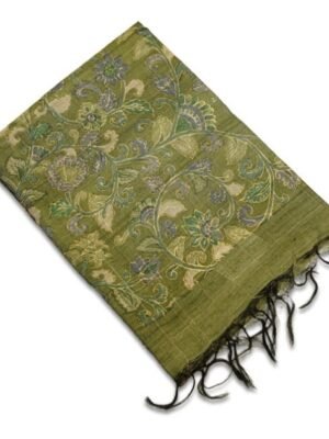 Pure Organza with Tussar Mixed Saree
