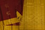 Pavithram Soft Silk Saree in Deep Maroon Shades