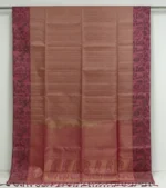 Onion Pink Handloom Soft Silk Saree