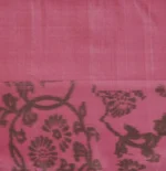 Onion Pink Handloom Soft Silk Saree