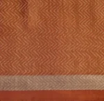 Magenta Soft Silk Saree with Silver Zari Vertical Stripes