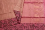Onion Pink Handloom Soft Silk Saree