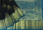 Dark Blue Soft Silk Saree