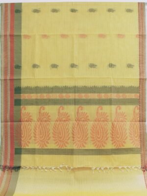 Light Yellow Kovai Cotton Saree