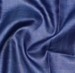 Pure Tussar Silk Saree In Bluish Grey