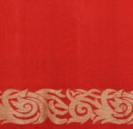Mustard Soft Silk Saree Pochampally Designs