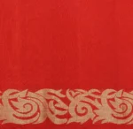 Mustard Soft Silk Saree Pochampally Designs