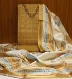 Mustard Semi Tussar Salwar Material