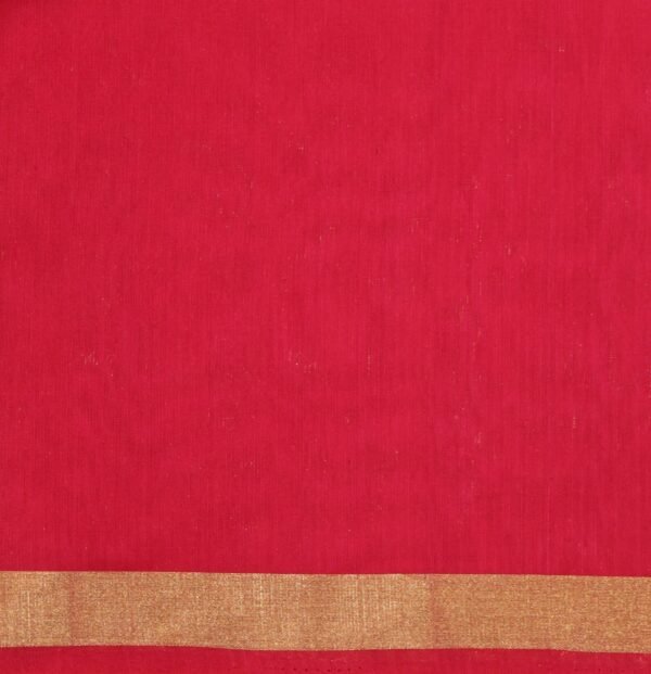 Mustard Yellow Pure Silk Cotton Saree