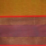 Narayanpet Saree In Rust Brown In Ganga Jamuna
