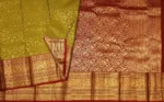 Pavithram Soft Silk Saree Tea Green