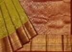 Pavithram Soft Silk Saree Tea Green