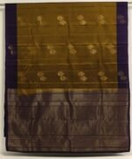 Pavithram Soft Silk Saree in Golden brown