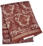 Pure Pastel Brown Chanderi Cotton Saree