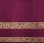 Pure Handloom Coral Orange Soft Silk Saree with Retta Pet Border