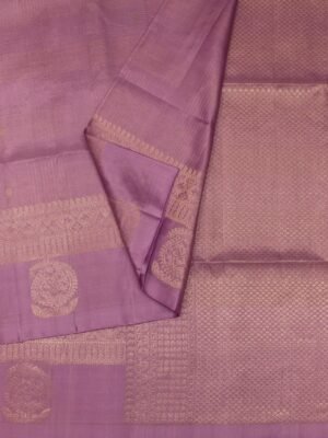 Signature Lavender Soft Silk Saree (2)
