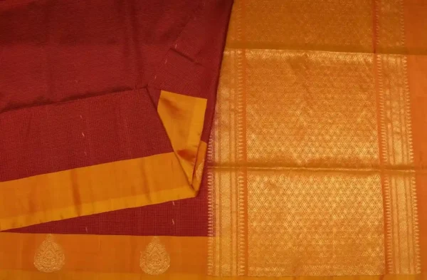 Signature Maroon Soft Silk Saree