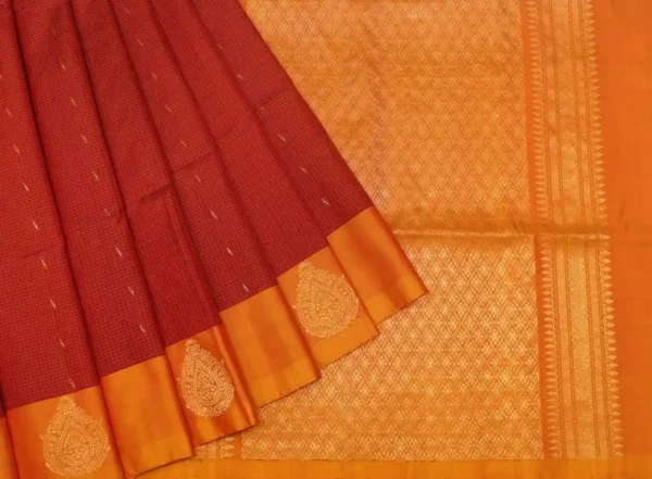 Signature Maroon Soft Silk Saree