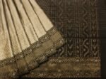 Signature Silver Grey Soft Silk Saree