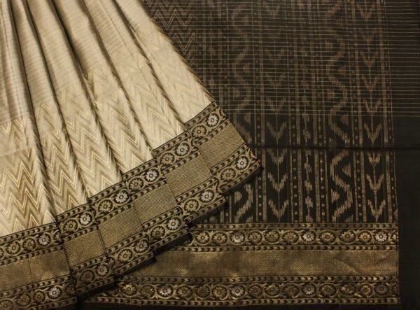 Signature Silver Grey Soft Silk Saree