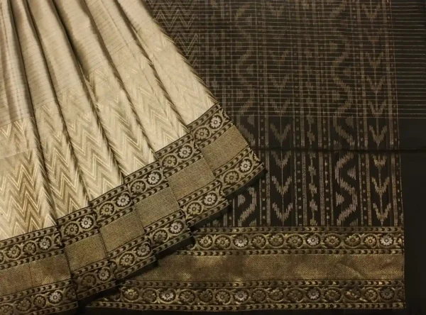 Signature Silver Grey Soft Silk Saree