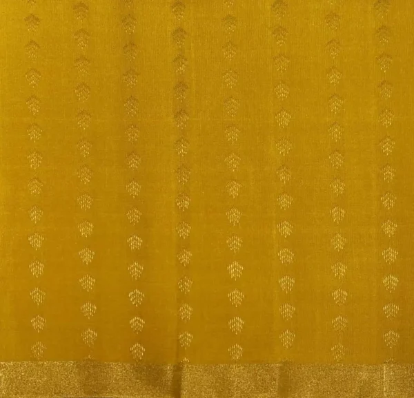 Bottle Green Handloom Soft Silk Saree with Checks
