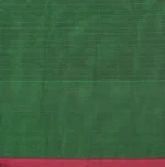 Pure Handloom Kovai Cotton Saree In Bottle Green Shade