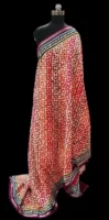 Pure Cream Chanderi Cotton Saree